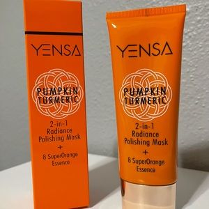 Yensa pumpkin turmeric 2in1 radiance polish mask
